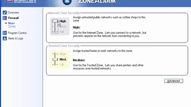 ZoneAlarm Free Firewall