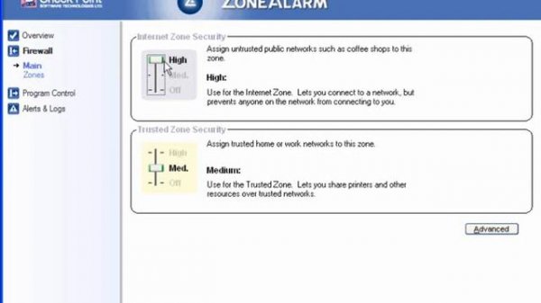 ZoneAlarm Free Firewall