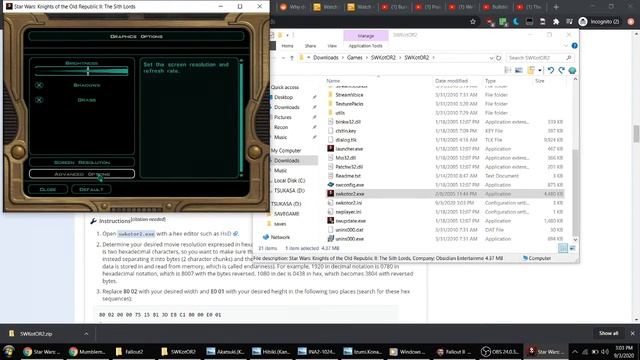 Getting KOTOR II to work on the spot. (Windows 10 LTSC) смотреть онлайн