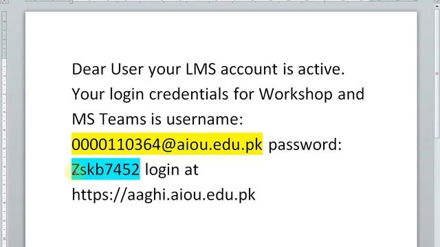 How to LOGIN MS Team!! || AIOU || NSR Education смотреть онлайн