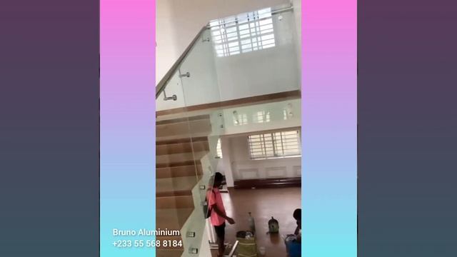 Building a House In Ghana Finishing Glass Balustrades And Windows Aluminium |How To Build House Cos смотреть онлайн