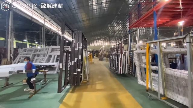 Door and Window Factory Tour | Door and Window Manufacturer | Production Process смотреть онлайн