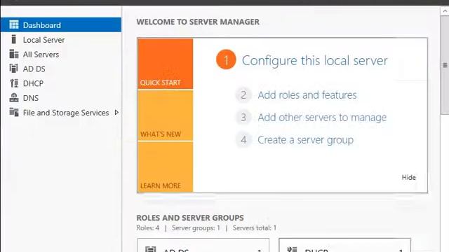 DHCP Server Install or Configured Scope in windows server 2012 смотреть онлайн