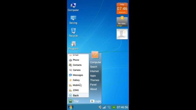 Run Windows 7 On Your Mobile [convert your mobile into pc] смотреть онлайн