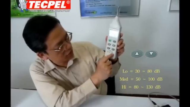 TECPEL Sound Level Meter/ Sound Level Calibrator / LED screen display смотреть онлайн