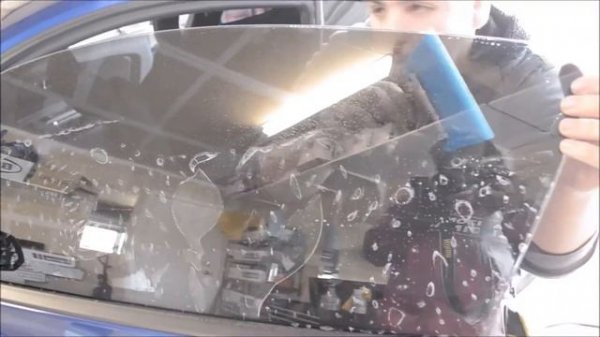 how to Window Tint: install process