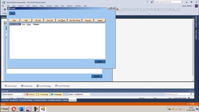 Görsel Programlama - RichTextBox Kullanımı смотреть онлайн