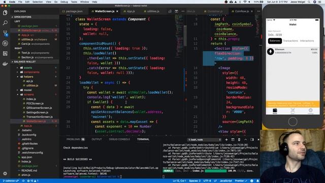 Live React Native Coding (Quiet Coding - Minimal Commentary) смотреть онлайн