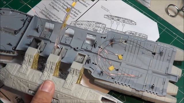 Moebius Battlestar Pegasus Model Build Part 13 смотреть онлайн