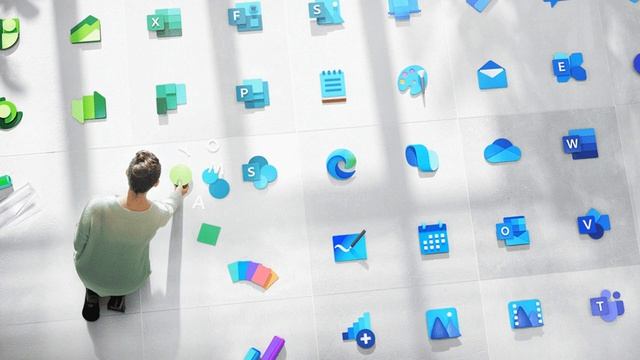 Microsoft redesigns hundreds of icons, including the Windows logo смотреть онлайн