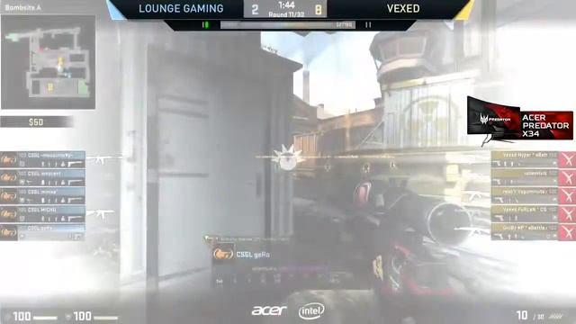 CSGL vs. Vexed [Map 2 BO3] Acer Predator Masters Season 2: Losers' Round 1 смотреть онлайн