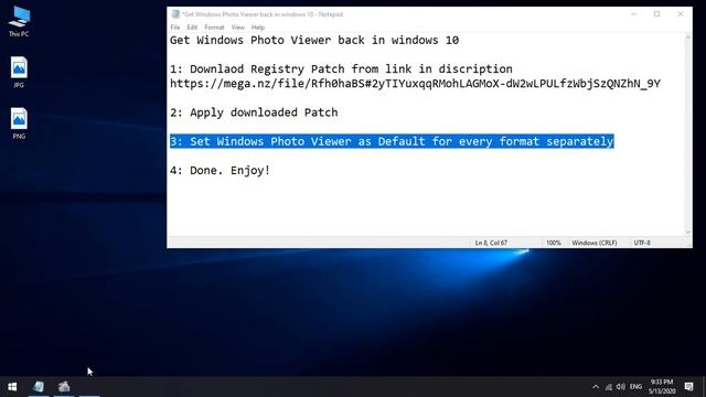 Get Windows Photo Viewer back in windows 10 Windows World смотреть онлайн