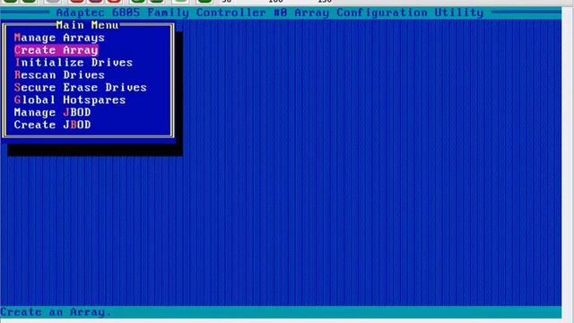 Adaptec 6805 Raid Bios