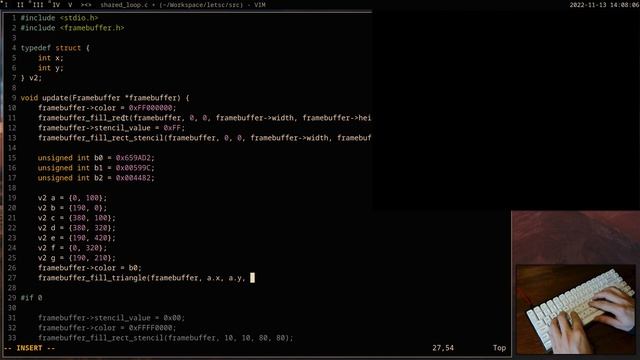 ASMR Code in C - Render the C-Programming Logo (EP11) смотреть онлайн