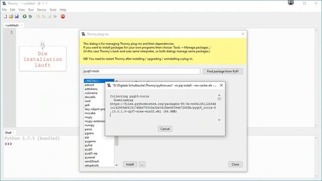 QT5 Builder und Thonny (Installation) смотреть онлайн