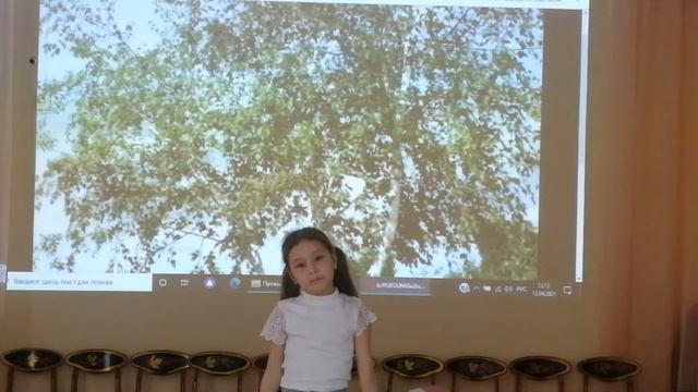 "Береза" Сергей Васильев. Шевырева Кристина. ГБОУ школа №1357 "На Браиславской" смотреть онлайн