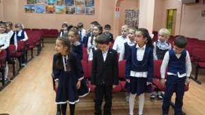 Посвящение в ПЕРВОКЛАШКИ 1М и 1Л классы Школа Новокосино