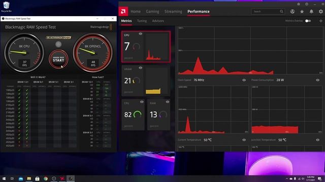 RAW Speed Test vs Ryzen 9, 64Gb ram, AMD Radeon RX 5600RX смотреть онлайн