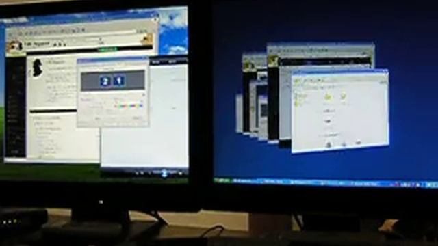 WinFlip - Windows XP フリップ3D デュアルディスプレイ смотреть онлайн