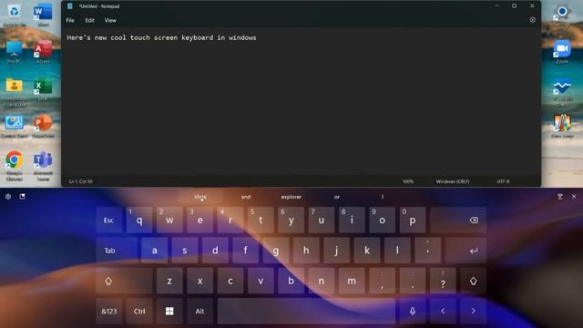 Windows 11 cool new keyboard ( magic keyboard ) 🪟🔥⌨️ смотреть онлайн