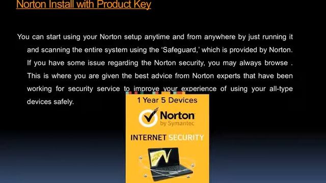 Norton Install with Product Key смотреть онлайн