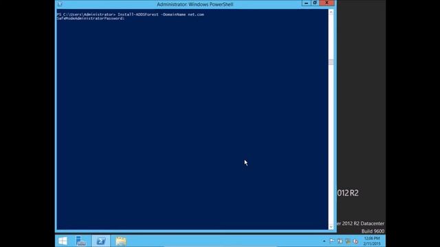 How To Create A Forest Using Powershell Command In Windows Server 2012 R2 смотреть онлайн