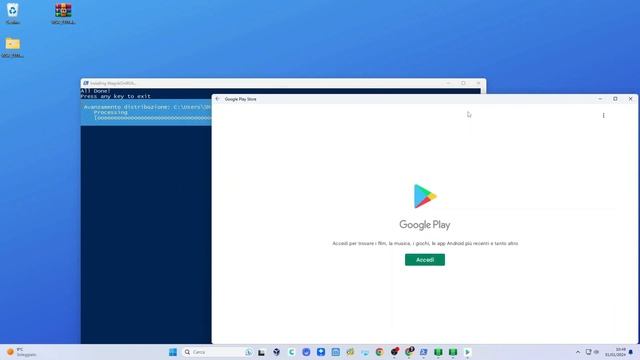 FINALMENTE Google Play su WINDOWS 11 & 10 con UN CLICK! смотреть онлайн