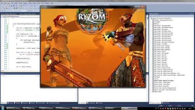Ryzom rendered with OpenGL 3.x shaders part n+1 смотреть онлайн