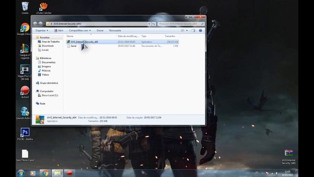 Como instalar e ativar AVG Internet Security 32/64 bits 2017 / 2018 смотреть онлайн