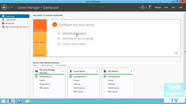 Introduction from the Dashboard of Server Manager of Windows Server 2012 смотреть онлайн