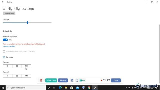 How Enable Night Light Display on WIndows 10 (Night Mode) 2020 смотреть онлайн