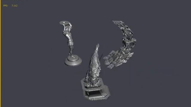 3ds Max 2017: Benchmark of deforming hires meshes смотреть онлайн