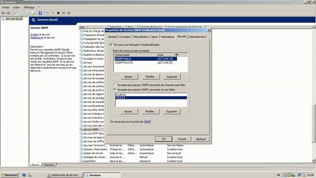 Activer SNMP sur Windows Server 2008 смотреть онлайн