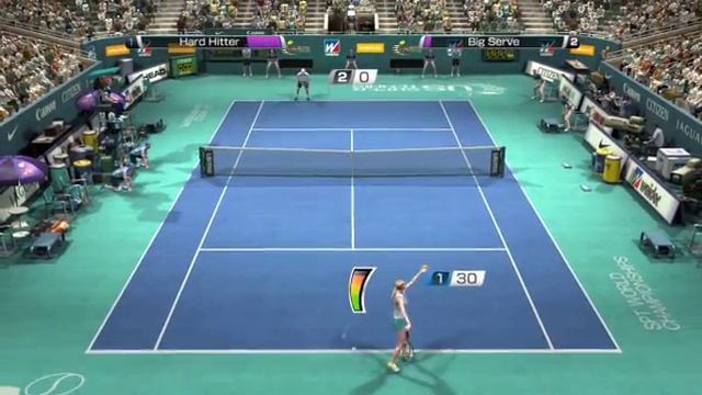 Virtua Tennis 4 ASUS K52JT (ATI 6370) GAMEPLAY смотреть онлайн