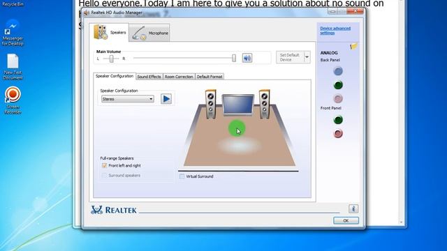 Fix No Sound on headset in 2 minutes windows 7 смотреть онлайн