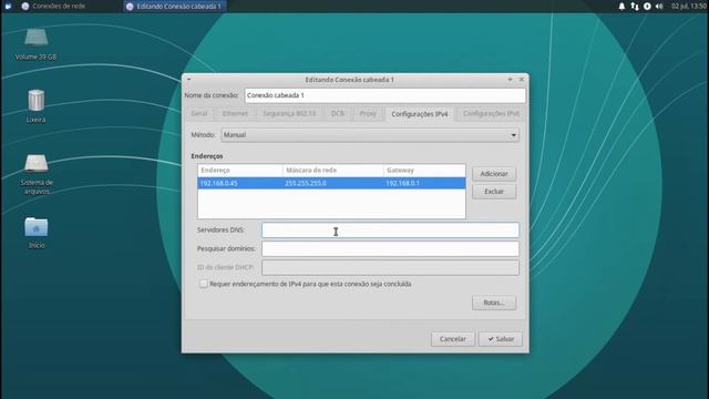 Como configurar rede no Linux sem usar o Terminal! (IP Fixo ou DHCP) смотреть онлайн