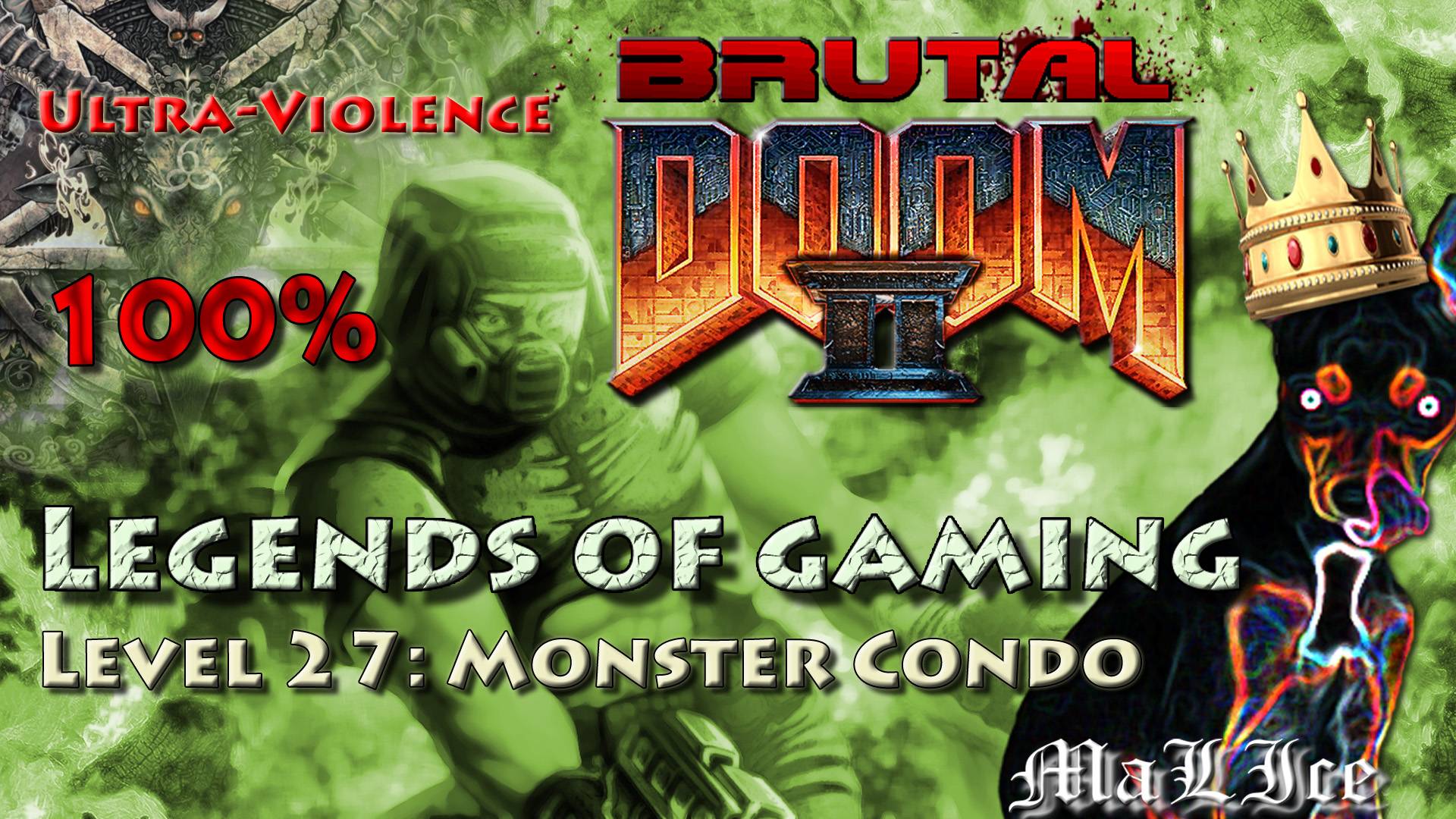 Brutal Doom 2 - Level 27: Monster Condo смотреть онлайн