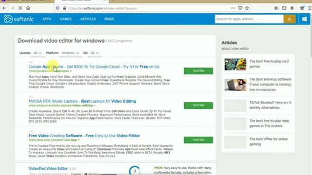 How to Download any Software for window/Computer/Pc! Softonic way easy download any software of pc! смотреть онлайн