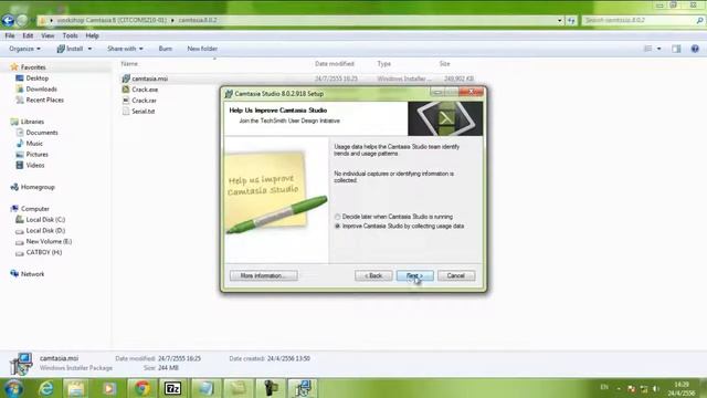 Install net framework camtasia studio 8 Full Thai смотреть онлайн