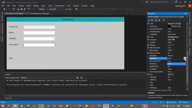 17. How to create BILLING SYSTEM in C#? (Designing Form in Visual Studio 2015 for Product Module) смотреть онлайн