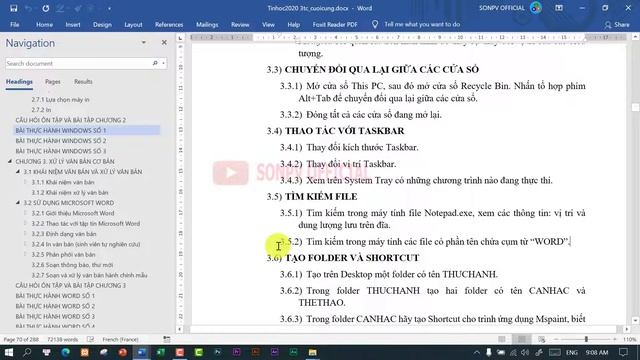 Hướng dẫn thực hành bài tập Windows số 01_Trang 53 смотреть онлайн
