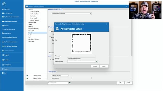 Enable Application 2FA when opening Remote Desktop Manager - RDM Pro Tip 001 смотреть онлайн