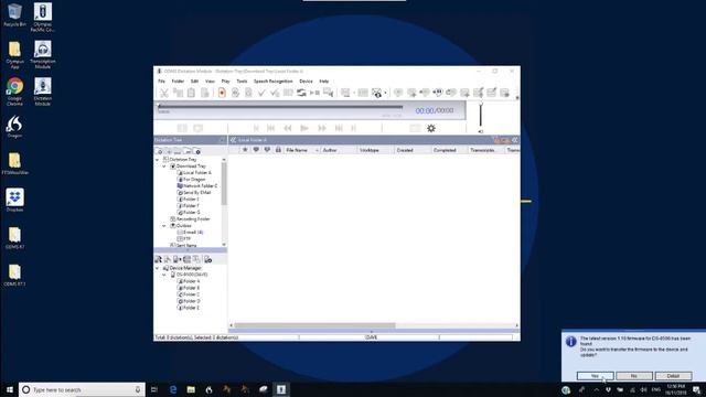 Olympus DS 9500 Firmware Update on Windows 10 смотреть онлайн
