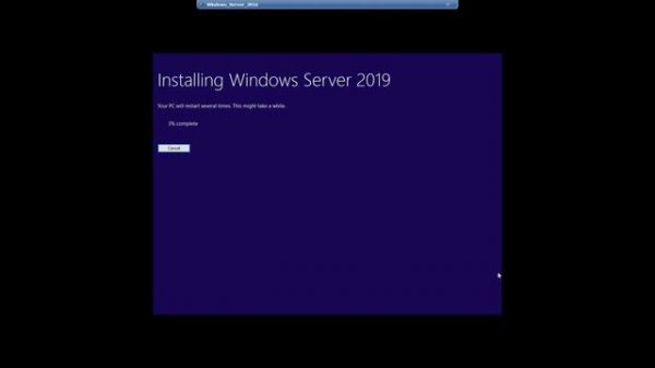 Upgrade Windows Server 2016 to Windows Server 2019