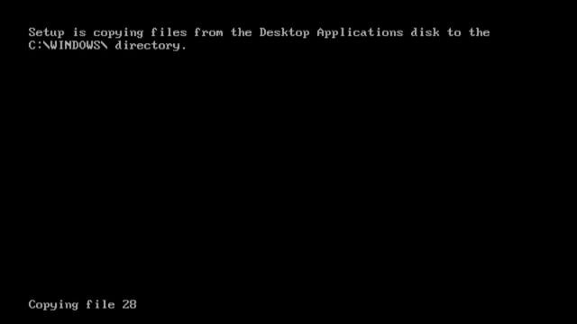 Installing Windows 1.04