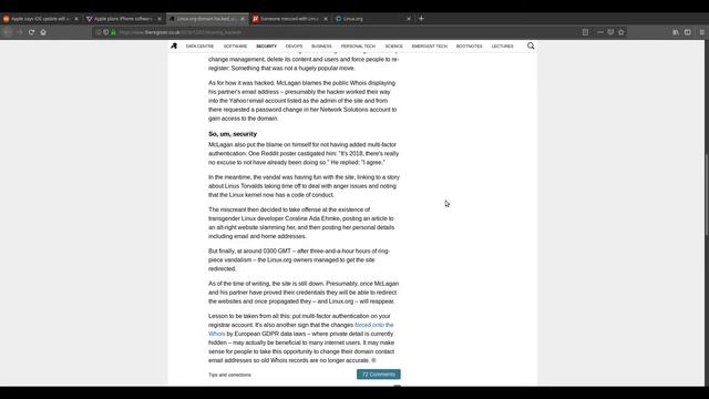 IPhone Banned? Linux.org Hacked! Geekoutdoors.com EP859 смотреть онлайн
