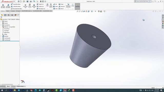 Solidworks Tutorial | Make your life Easy & your thinking about 3D | Injection Filament 3D Machine смотреть онлайн