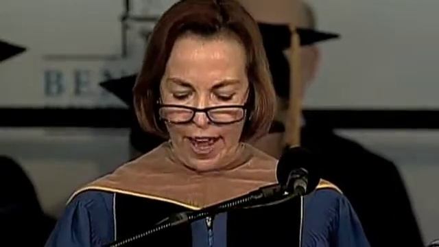 2011 Bentley Undergraduate Commencement: #2 President's Charge Part 1 смотреть онлайн