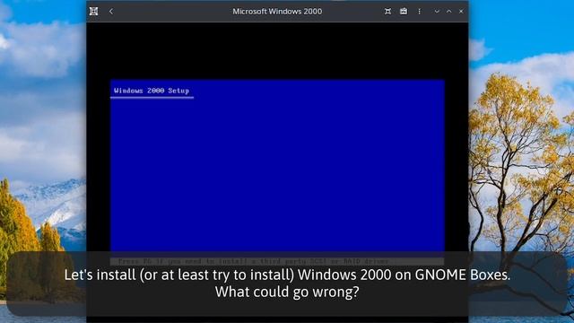Running Older Windows Versions on GNOME Boxes? смотреть онлайн
