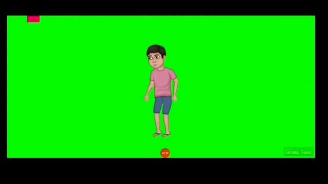 how to make cartoon video | how to make green screen cartoon character | Chroma toons tutorial | смотреть онлайн